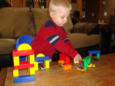 woodenBlockGarages_2 Wooden Block Garages in Action