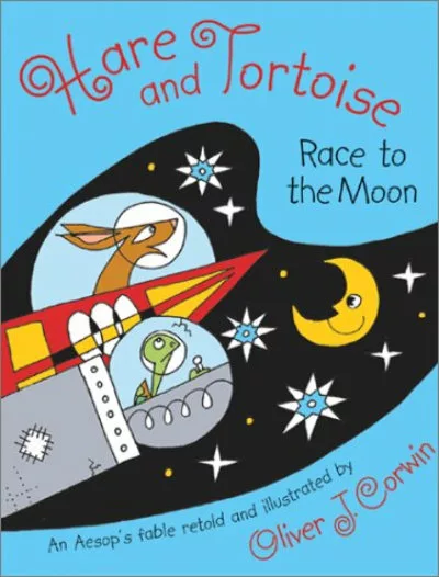 Hare and Tortoise Race to the Moon